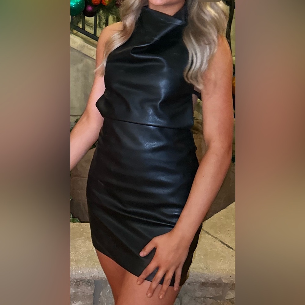 Leather Dress